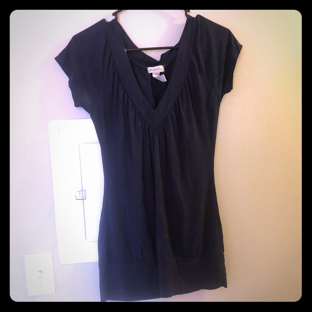 V neck top
